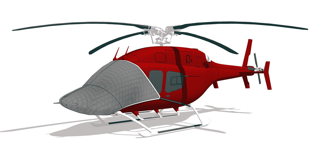 Bell 429 Insulated Cockpit/Nose Cover