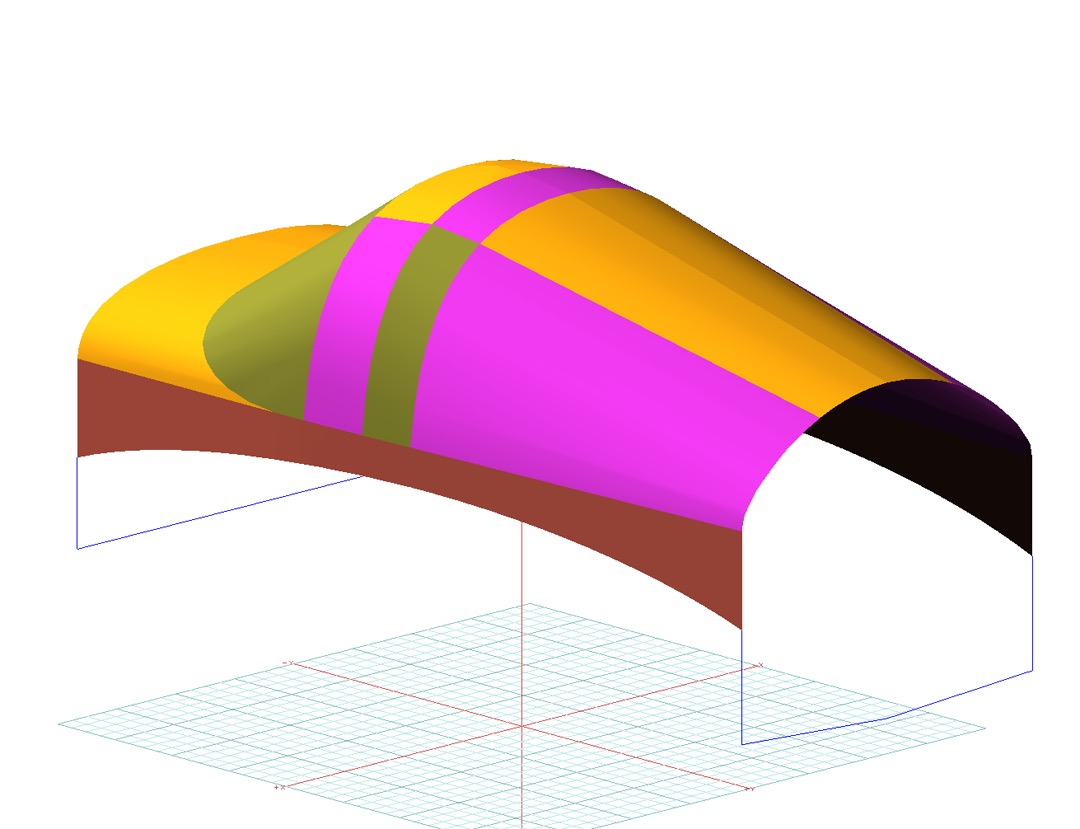 Piel Emeraude Canopy Cover, 3D Model