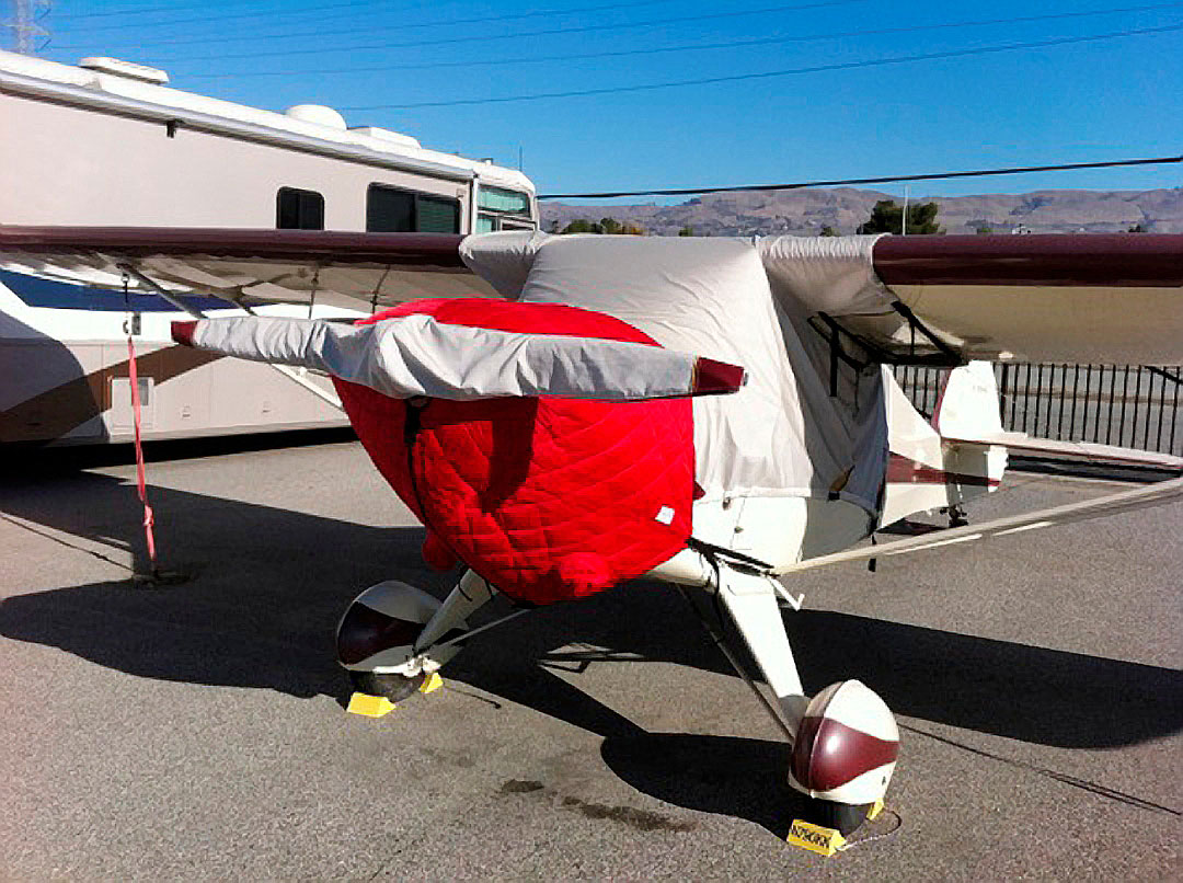Taylorcraft Insulated Engine Cover, Prop and Canopy Covers