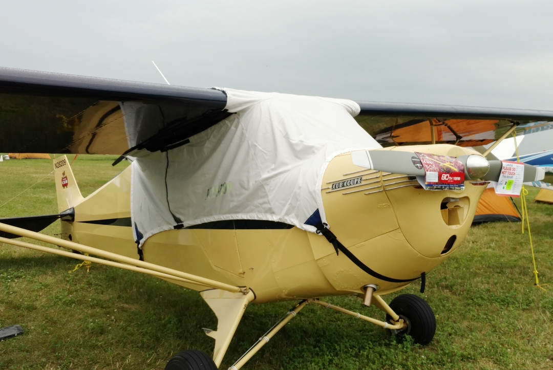 Piper J-4 Cub Coupe Canopy Cover (Over-Top)