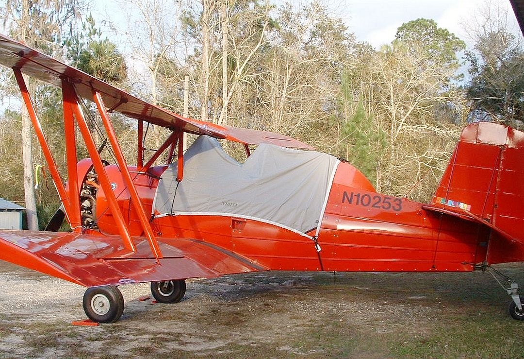 Grumman Ag Cat G-164, Open Cockpit, Canopy Cover