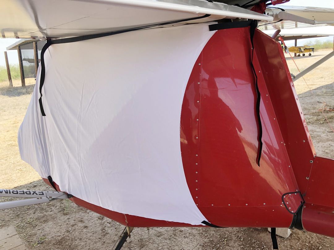 Rans S-12 Airaile Canopy/Nose Cover (test fit cover)