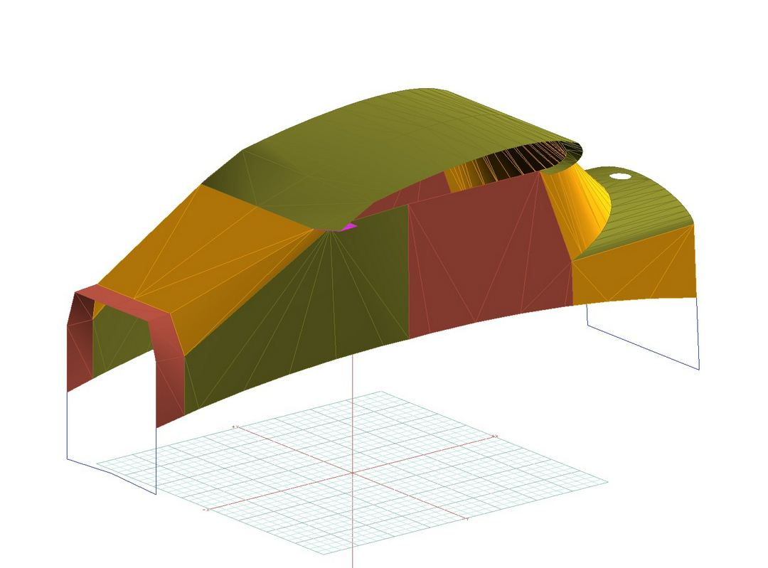 Christavia Mk1 Canopy Cover, 3D model