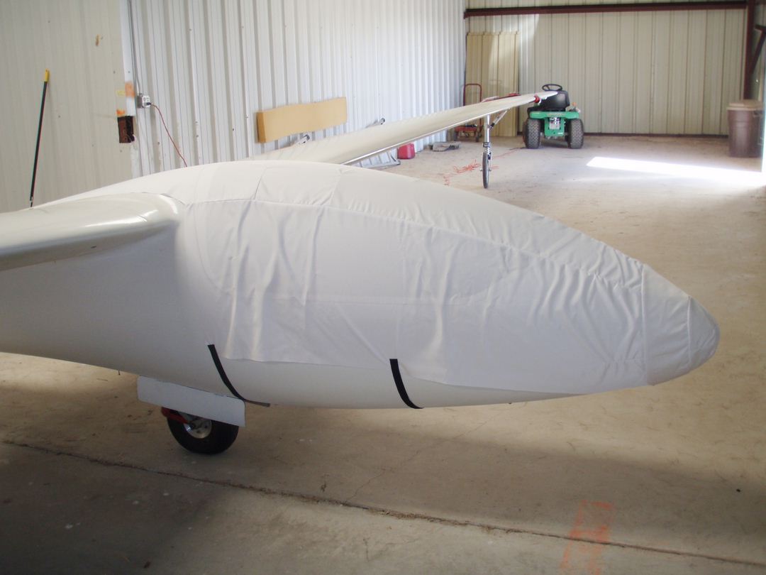 Bolkow Phoebus C-1 Canopy/Nose Cover, test fit cover