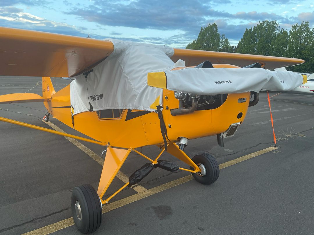 Piper J3 Canopy Cover, Prop Cover