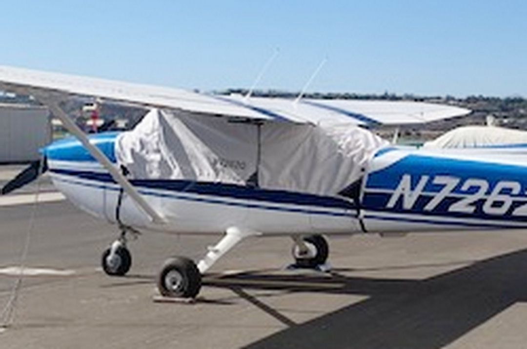 Cessna 172L Canopy Cover, wrap-around