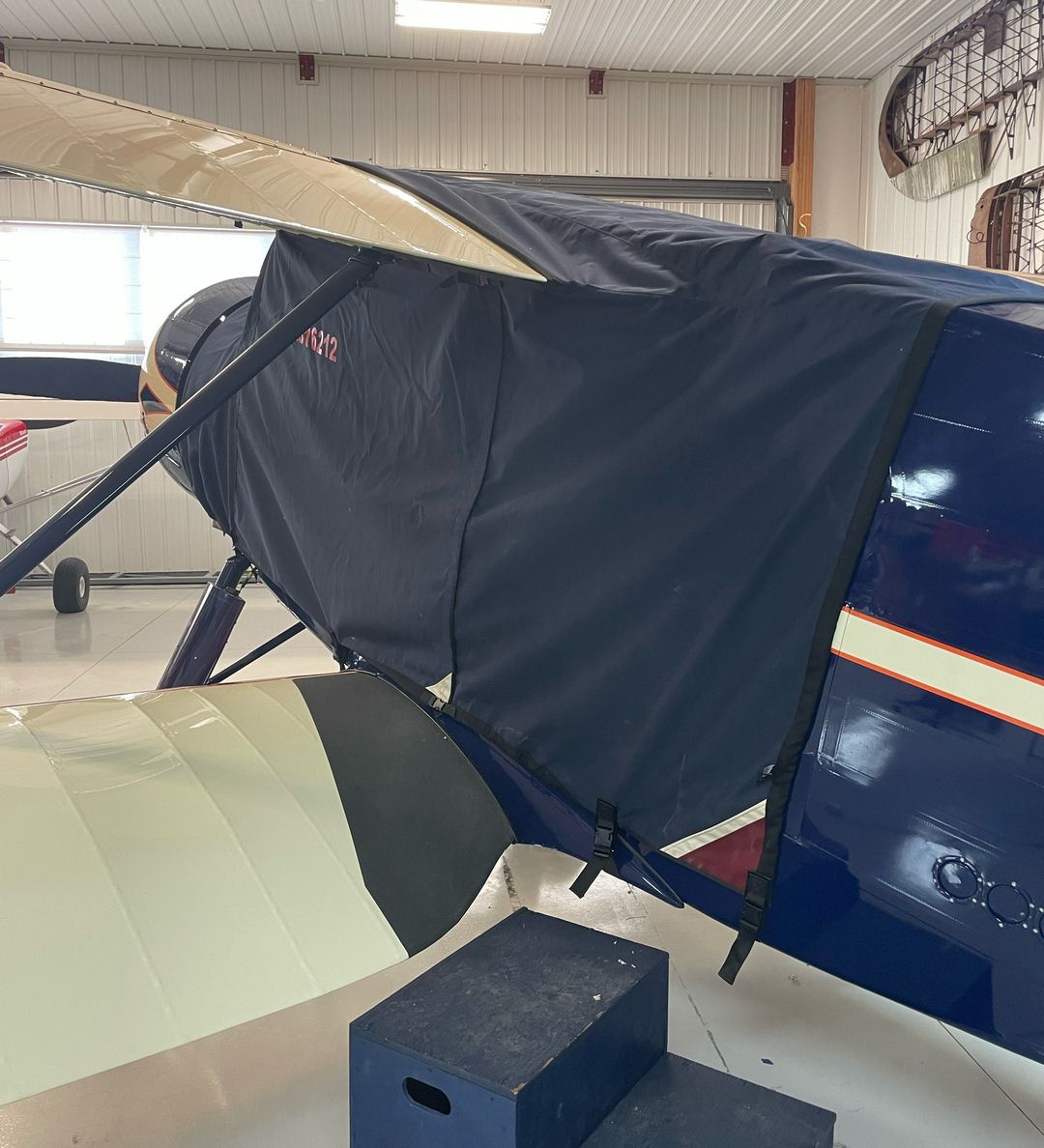 Waco YQC-6 Canopy Cover, over-top type
