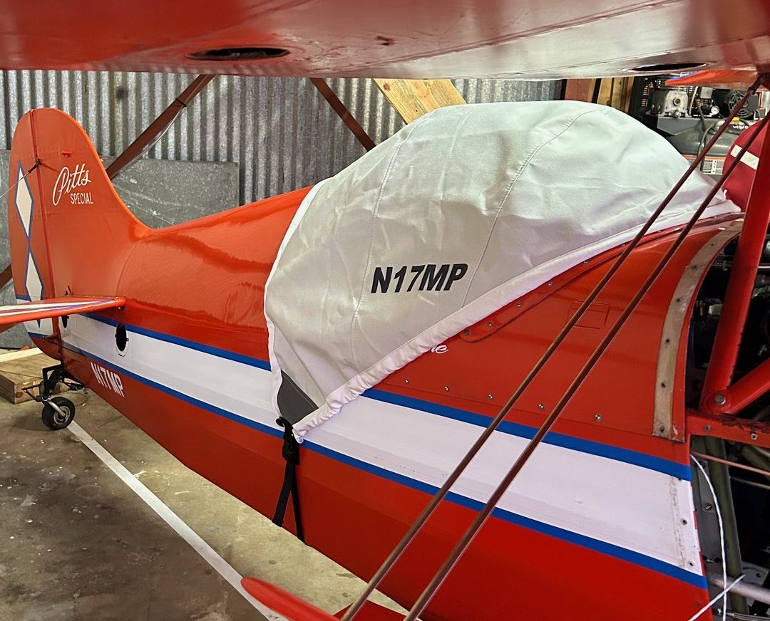 Pitts S1C Canopy Cover, single strap type