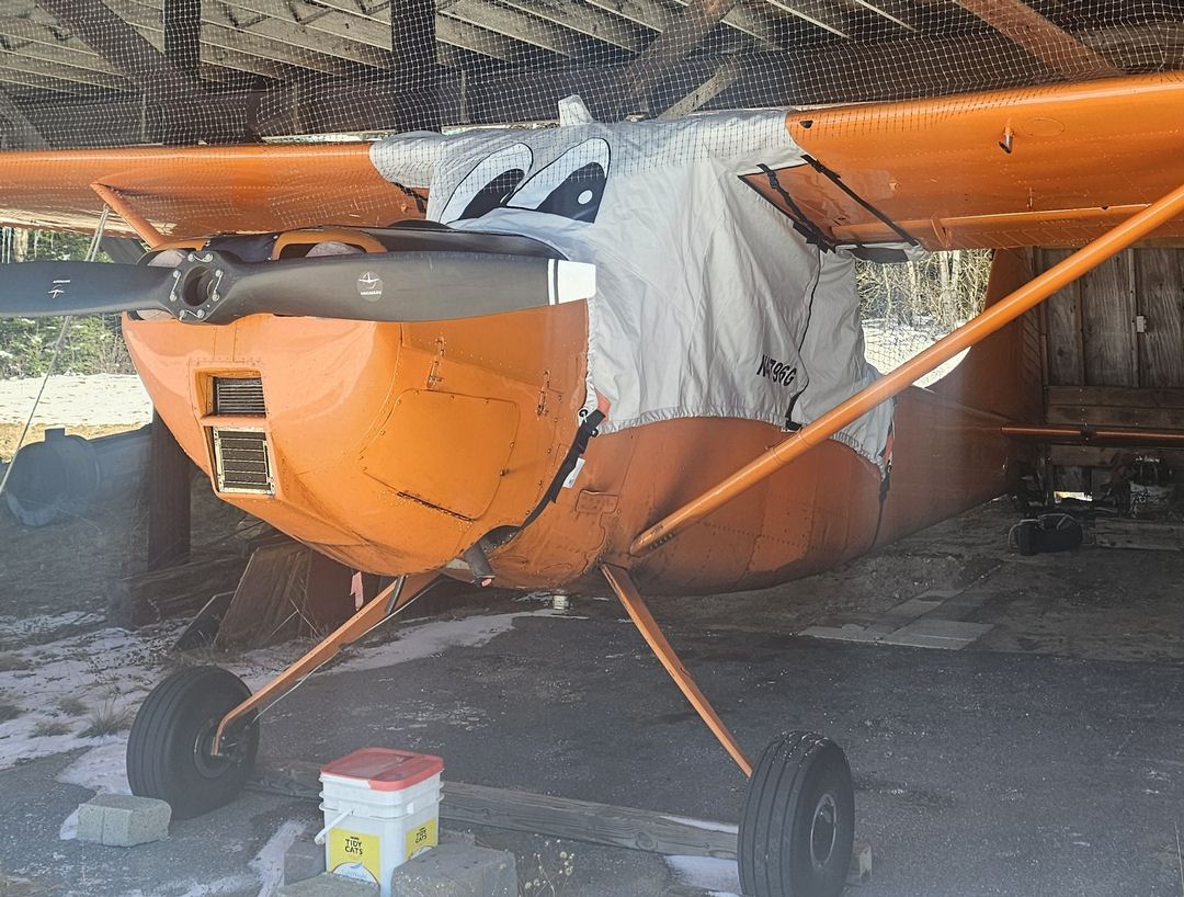 Cessna L-19 Canopy Cover, over top type