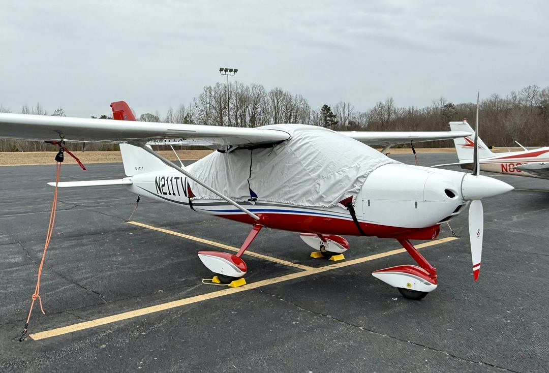 Tecnam P2008 Canopy Cover, Over Top Type